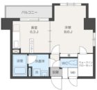 メルクリオけやき通り - 所在階***階の間取り図 6365