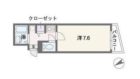 スティングレー大濠 - 所在階 の間取り図