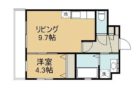 ヴァンヴェール博多 - 所在階 の間取り図