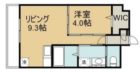 ヴァンヴェール博多 - 所在階 の間取り図