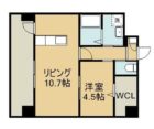 ヴァンヴェール博多 - 所在階 の間取り図