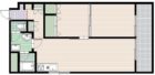 東カングランドマンション大濠パークサイド - 所在階 の間取り図