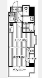 アンジェール高砂 - 所在階***階の間取り図 6448