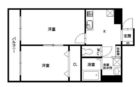 フリューゲル高砂 - 所在階***階の間取り図 6449