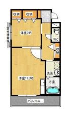 シャーメゾンK2 - 所在階 の間取り図