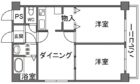 クレストパーク大濠 - 所在階***階の間取り図 6494