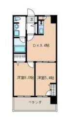 アジリア博多イースト - 所在階 の間取り図