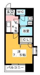 GRANDEUR住吉弐番館 - 所在階 の間取り図