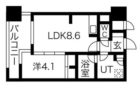 ラクレイス県庁口 - 所在階 の間取り図