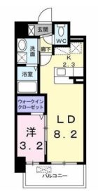 エンブレイス博多駅南 - 所在階 の間取り図