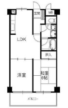 グランピア呉服町Ⅱ - 所在階***階の間取り図 4120