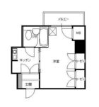 ライオンズマンション大名 - 所在階 の間取り図