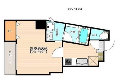 イル・ヴァローレ平尾プレミアム401号室-間取り