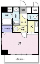 ウエルアクセス草香江 - 所在階 の間取り図