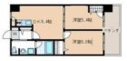 アジリア博多イースト - 所在階 の間取り図