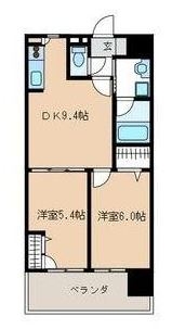 アジリア博多イースト802号室-間取り