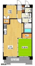 グランピア竹下 - 所在階 の間取り図