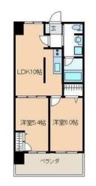 アジリア博多イースト - 所在階 の間取り図