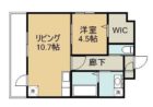 ヴァンヴェール博多 - 所在階 の間取り図