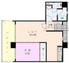 サンセーヌ唐人町 - 所在階 の間取り図