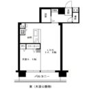 ダイアパレス大濠公園 - 所在階 の間取り図