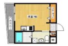 シャンポール福大 - 所在階 の間取り図