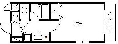 ライオンズマンション天神西201号室-間取り