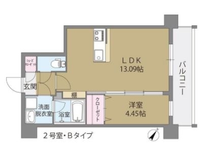 セントレアヒルズふくろうの森202号室-間取り