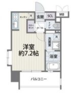 S-FORT高宮 - 所在階 の間取り図