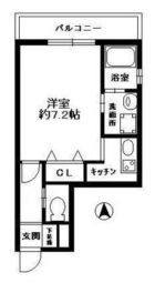 フォレステーション姪浜 - 所在階 の間取り図