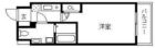 アクアシティ警固 - 所在階10階の間取り図 6916