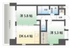 ウイングコートＥ館 - 所在階 の間取り図