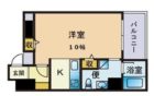 キューブ春吉アクア - 所在階 の間取り図