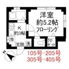 ミモザリバースクウェア薬院 - 所在階***階の間取り図 6933