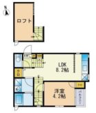 CB姪浜アリア - 所在階2階の間取り図 6951