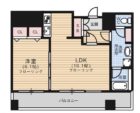 KDXレジデンス大濠ハーバービュータワー - 所在階 の間取り図