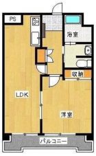 パインヒルズ美野島 - 所在階 の間取り図