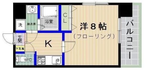 イル・コルティーレ1105号室-間取り