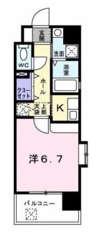 ルービアーレ - 所在階 の間取り図