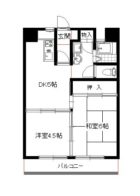 デュプロビル - 所在階***階の間取り図 7032