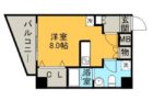 プライムアーバン薬院南 - 所在階 の間取り図