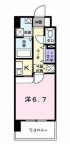 ルービアーレ - 所在階 の間取り図