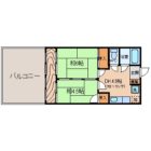 オダキビル - 所在階 の間取り図