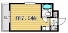 ロマネスク天神第2 - 所在階 の間取り図