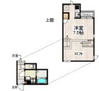 CB博多カペラ - 所在階 の間取り図