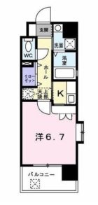 ルービアーレ - 所在階 の間取り図