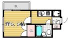 グレイス博多高宮 - 所在階 の間取り図