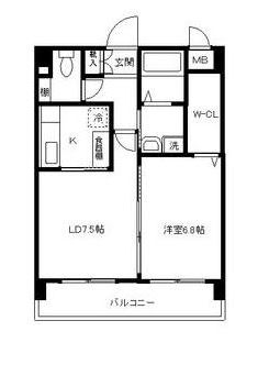 アスティオスみやび503号室-間取り