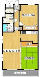 グランビュー薬院 - 所在階 の間取り図