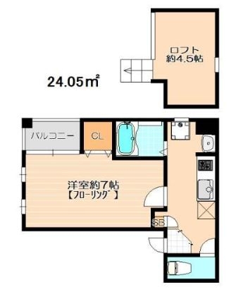 イル・グラッツィア薬院南Ⅰ303号室-間取り